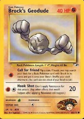 Image of Brock's Geodude (66/132) [Gym Heroes Unlimited]