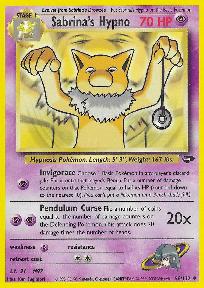 Image of Sabrina's Hypno (56/132) [Gym Challenge Unlimited]
