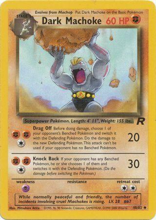 Image of Dark Machoke (40/82) [Team Rocket Unlimited]