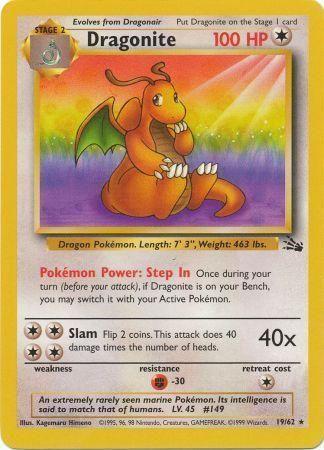 Image of Dragonite (19/62) [Fossil Unlimited]