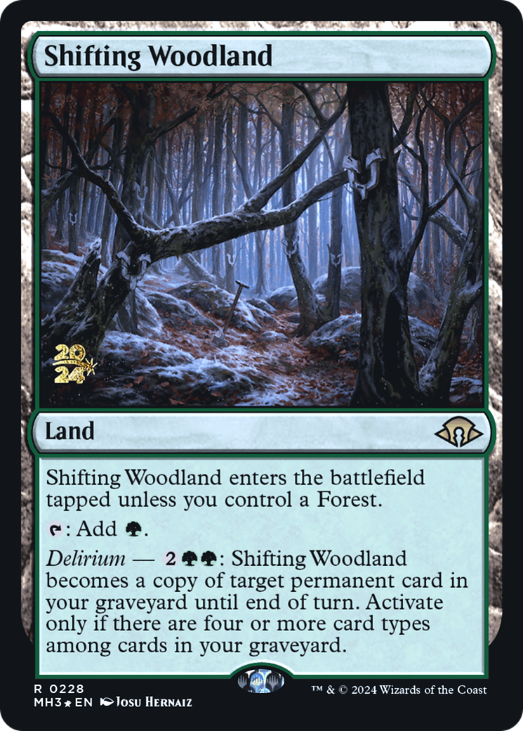 Image of Shifting Woodland [Modern Horizons 3 Prerelease Promos]