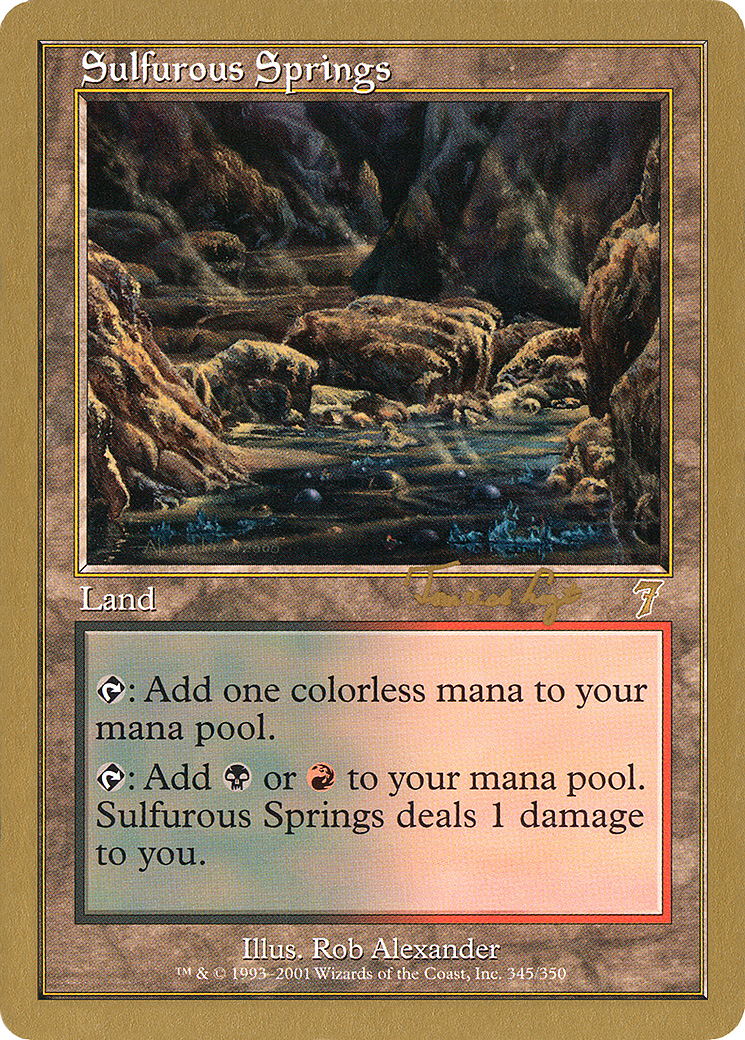 Image of Sulfurous Springs (Tom van de Logt) [World Championship Decks 2001]