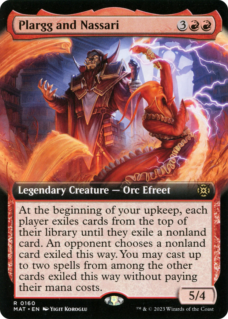 Image of Plargg and Nassari (Extended Art) [March of the Machine: The Aftermath]