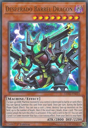 Image of Desperado Barrel Dragon [LED2-EN015] Ultra Rare