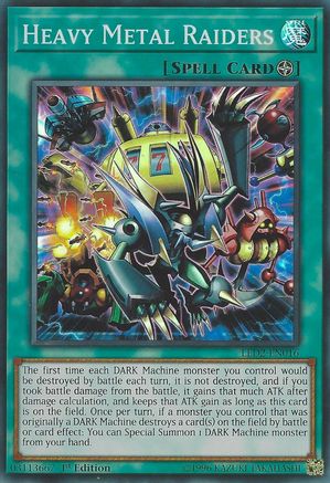 Image of Heavy Metal Raiders [LED2-EN016] Super Rare