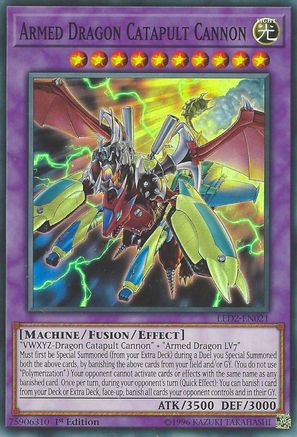 Image of Armed Dragon Catapult Cannon [LED2-EN021] Super Rare