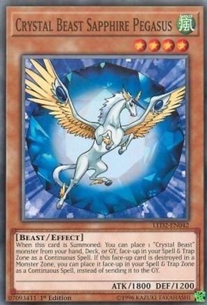 Image of Crystal Beast Sapphire Pegasus [LED2-EN042] Common