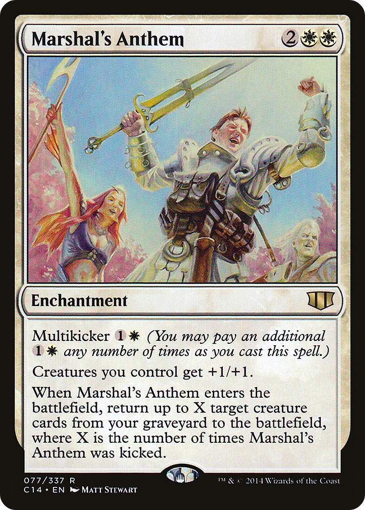 Image of Marshal's Anthem [Commander 2014]