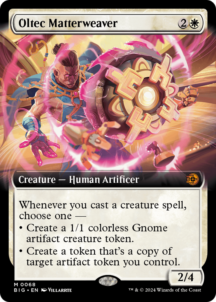 Image of Oltec Matterweaver (Extended Art) [Outlaws of Thunder Junction: The Big Score]