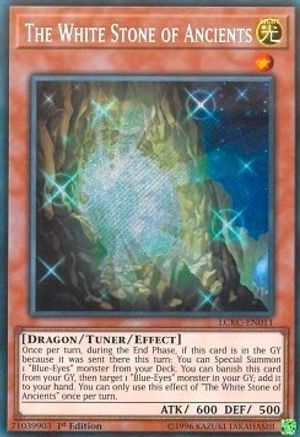 Image of The White Stone of Ancients [LCKC-EN011] Secret Rare