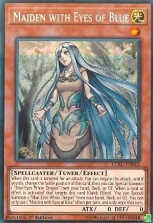 Image of Maiden with Eyes of Blue [LCKC-EN012] Secret Rare