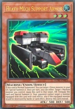 Image of Heavy Mech Support Armor [LCKC-EN023] Ultra Rare