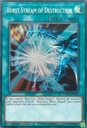 Image of Burst Stream of Destruction [LCKC-EN025] Secret Rare