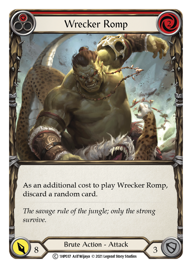 Image of Wrecker Romp (Red) [1HP037] (History Pack 1)