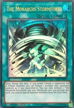 Image of The Monarchs Stormforth [LCKC-EN093] Ultra Rare