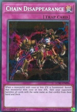 Image of Chain Disappearance [LCKC-EN094] Secret Rare