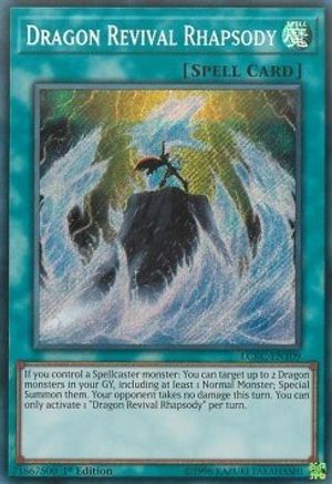 Image of Dragon Revival Rhapsody [LCKC-EN109] Secret Rare