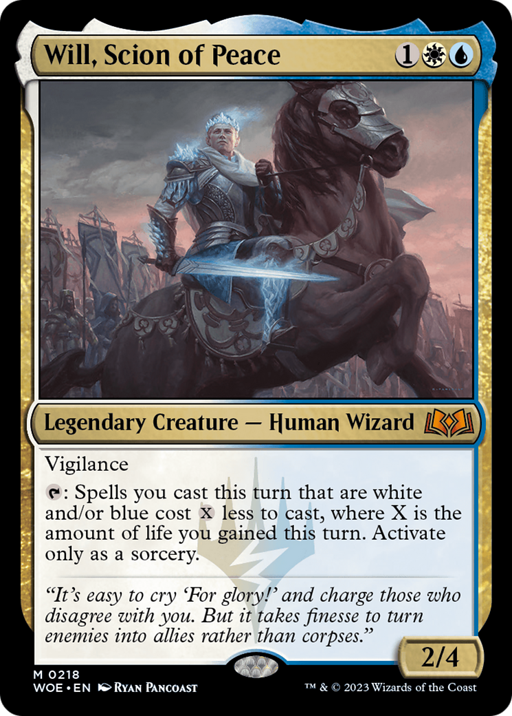 Image of Will, Scion of Peace [Wilds of Eldraine]