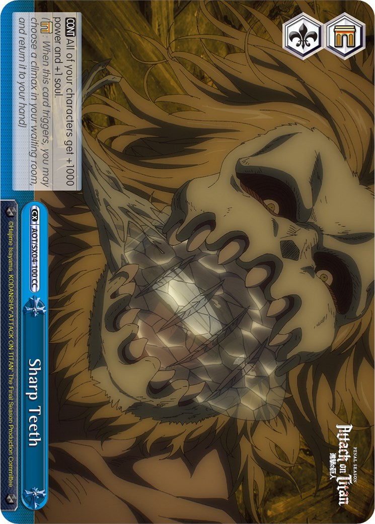 Image of Sharp Teeth [Attack On Titan: Final Season]
