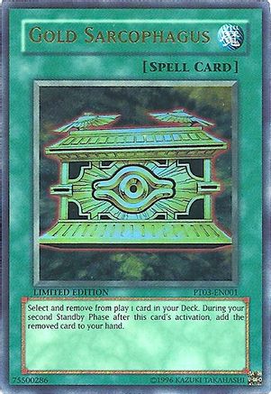 Image of Gold Sarcophagus [PT03-EN001] Ultra Rare
