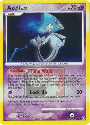 Image of Azelf (19/146) (League Promo) [Diamond & Pearl: Legends Awakened]