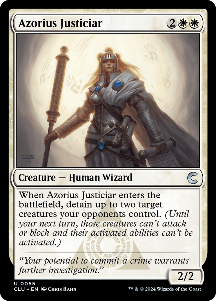 Image of Azorius Justiciar [Ravnica: Clue Edition]