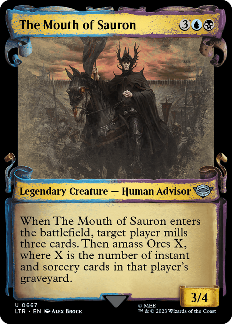 Image of The Mouth of Sauron [The Lord of the Rings: Tales of Middle-Earth Showcase Scrolls]