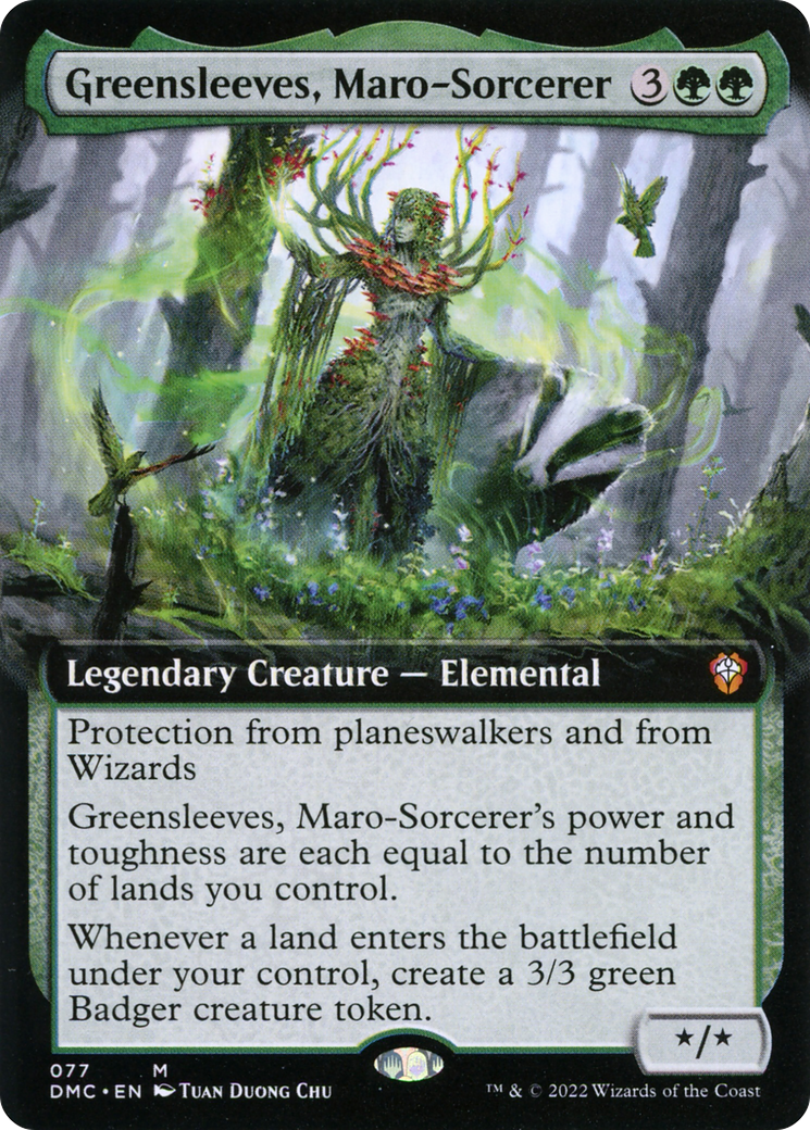 Image of Greensleeves, Maro-Sorcerer (Extended Art) [Dominaria United Commander]
