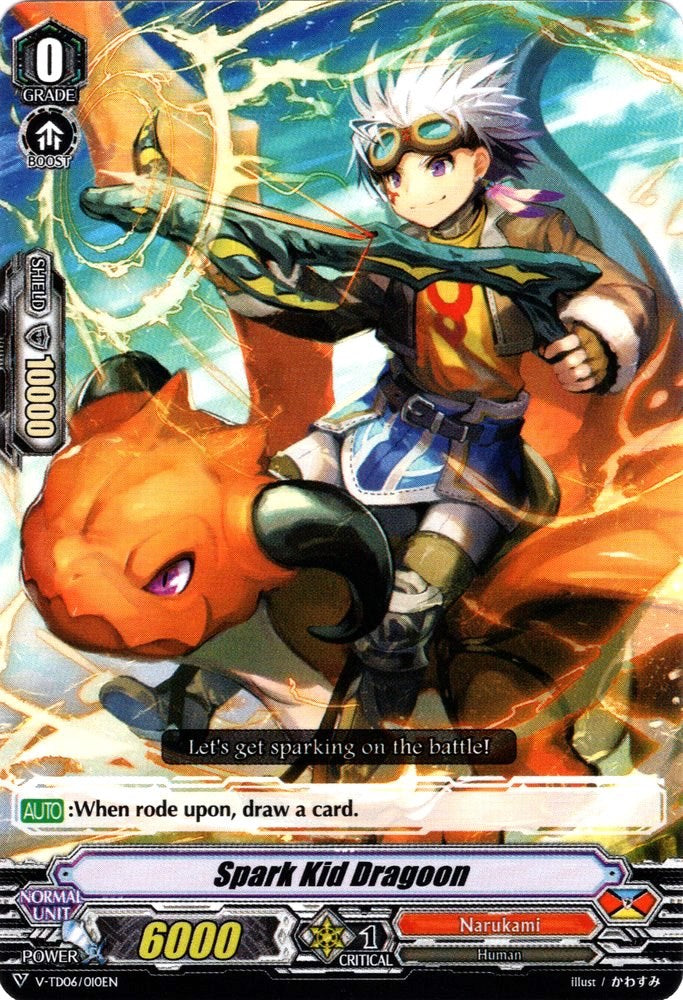 Image of Spark Kid Dragoon (V-TD06/010EN) [Naoki Ishida]