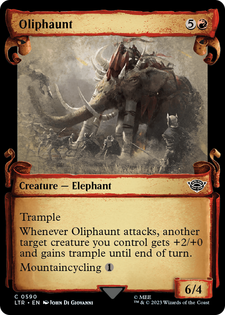 Image of Oliphaunt [The Lord of the Rings: Tales of Middle-Earth Showcase Scrolls]