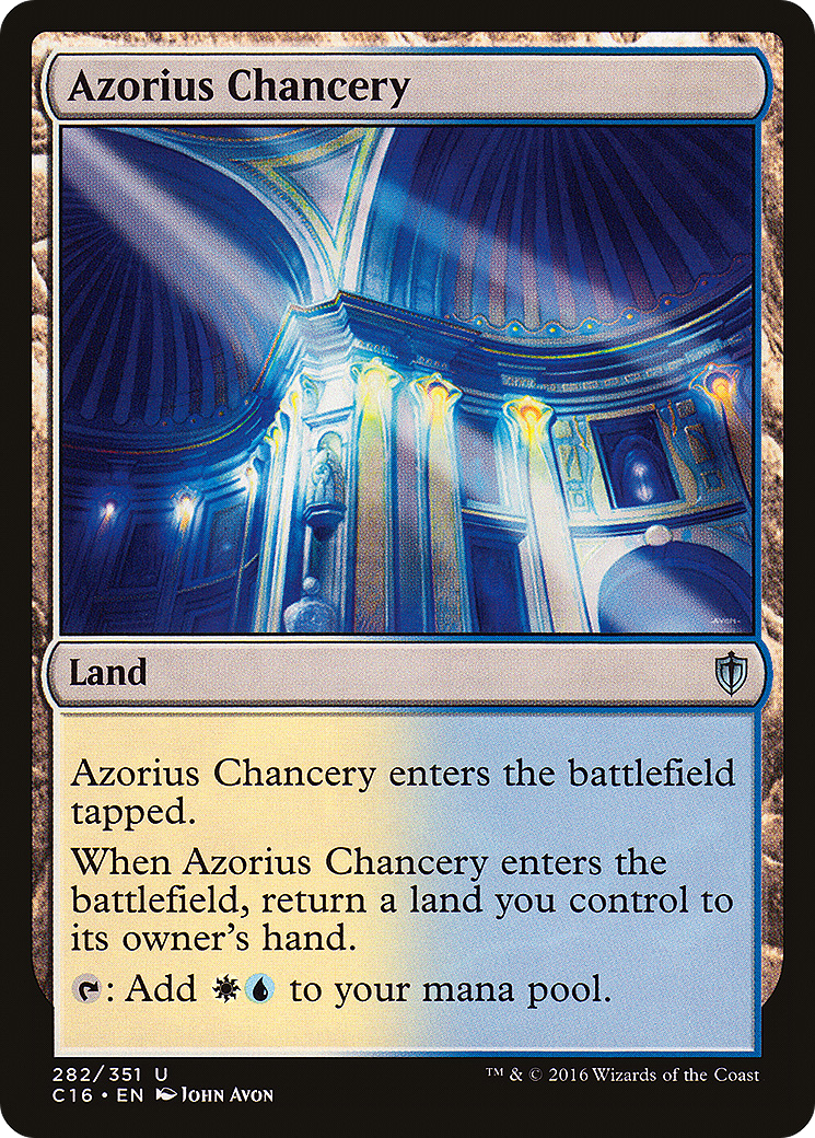 Image of Azorius Chancery [Commander 2016]