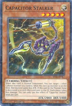 Image of Capacitor Stalker [SP18-EN007] Starfoil Rare