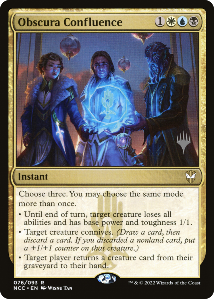 Image of Obscura Confluence (Promo Pack) [Streets of New Capenna Commander Promos]