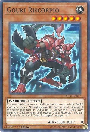 Image of Gouki Riscorpio [SP18-EN017] Common