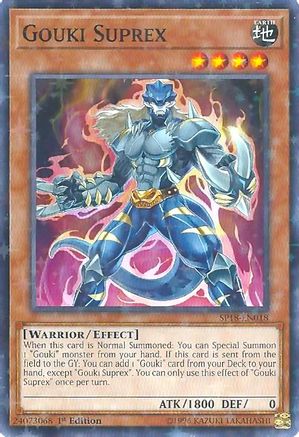 Image of Gouki Suprex [SP18-EN018] Starfoil Rare