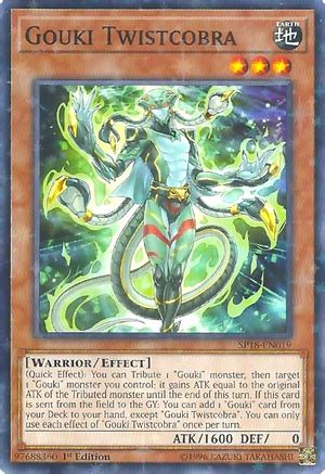 Image of Gouki Twistcobra [SP18-EN019] Starfoil Rare