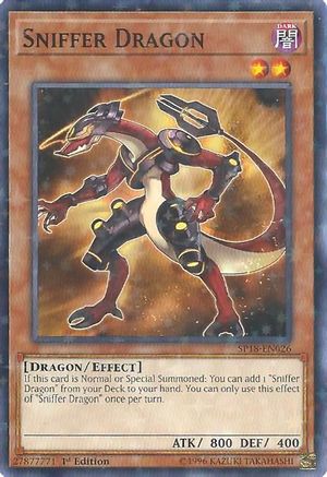 Image of Sniffer Dragon [SP18-EN026] Starfoil Rare