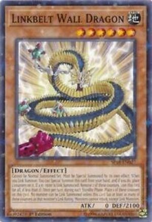 Image of Linkbelt Wall Dragon [SP18-EN027] Starfoil Rare