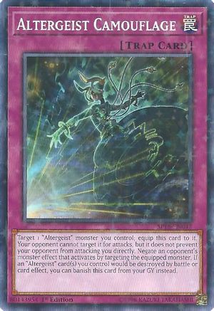 Image of Altergeist Camouflage [SP18-EN047] Starfoil Rare