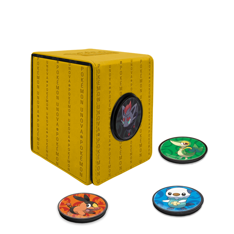 Image of Alcove Click (Ultra Pro) Deck Box -SNIVY, TEPIG, OSHAWOTT, ZORUA