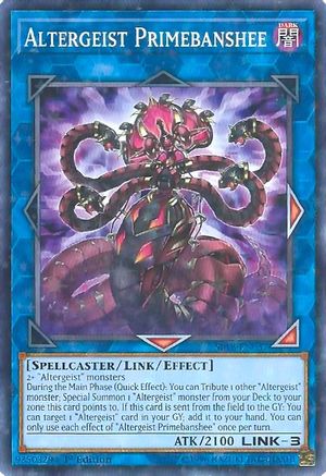 Image of Altergeist Primebanshee [SP18-EN037] Starfoil Rare