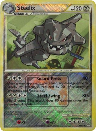 Image of Steelix (24/95) (League Promo) [HeartGold & SoulSilver: Unleashed]