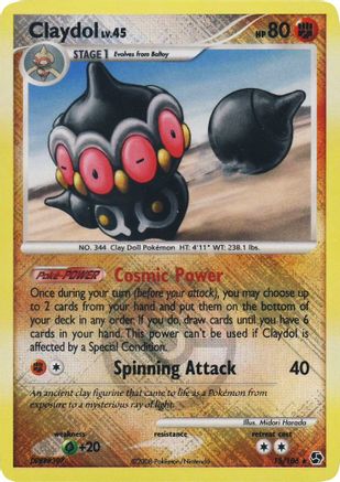 Image of Claydol (15/106) (League Promo) [Diamond & Pearl: Great Encounters]