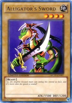 Image of Alligator's Sword [WCPP-EN007] Rare