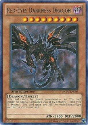 Image of Red-Eyes Darkness Dragon [WCPP-EN009] Rare