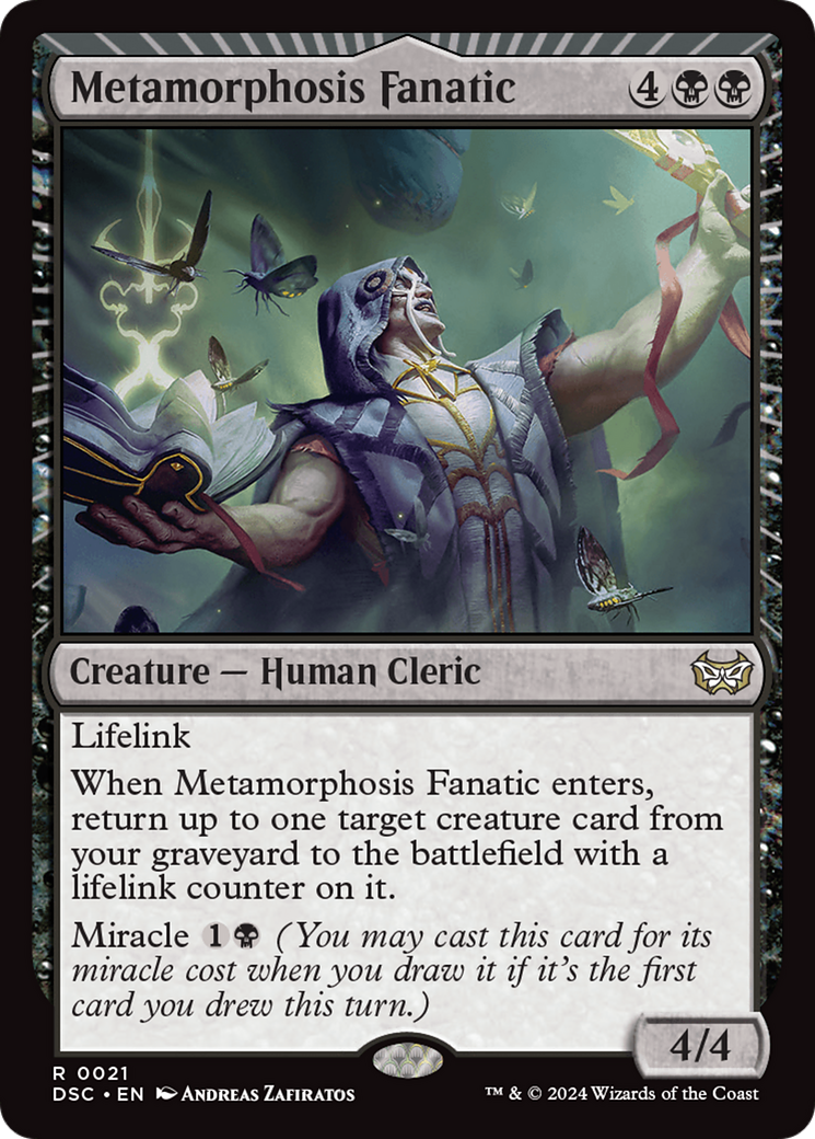 Image of Metamorphosis Fanatic [Duskmourn: House of Horror Commander]