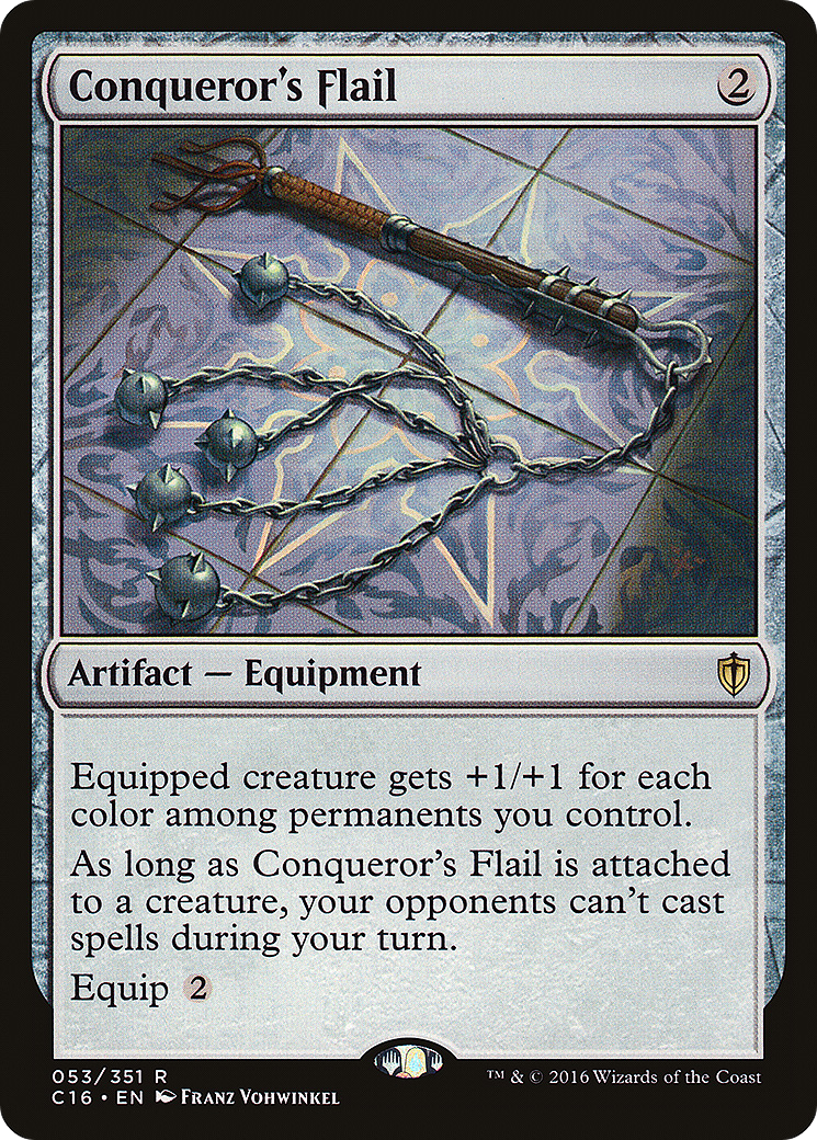 Image of Conqueror's Flail [Commander 2016]