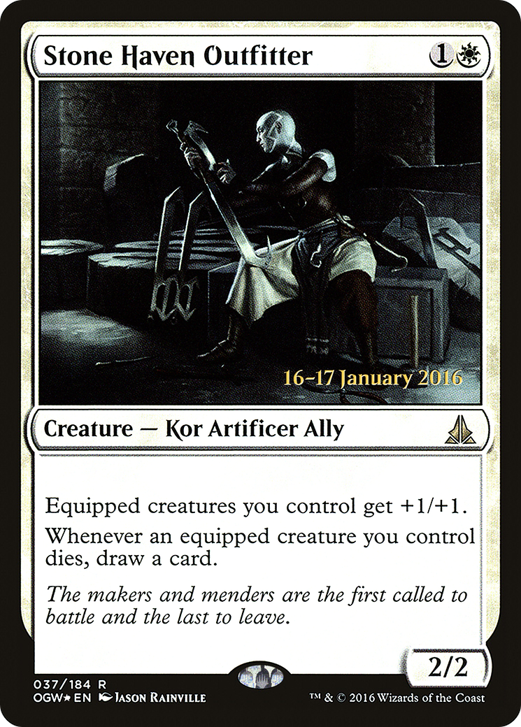 Image of Stone Haven Outfitter [Oath of the Gatewatch Prerelease Promos]