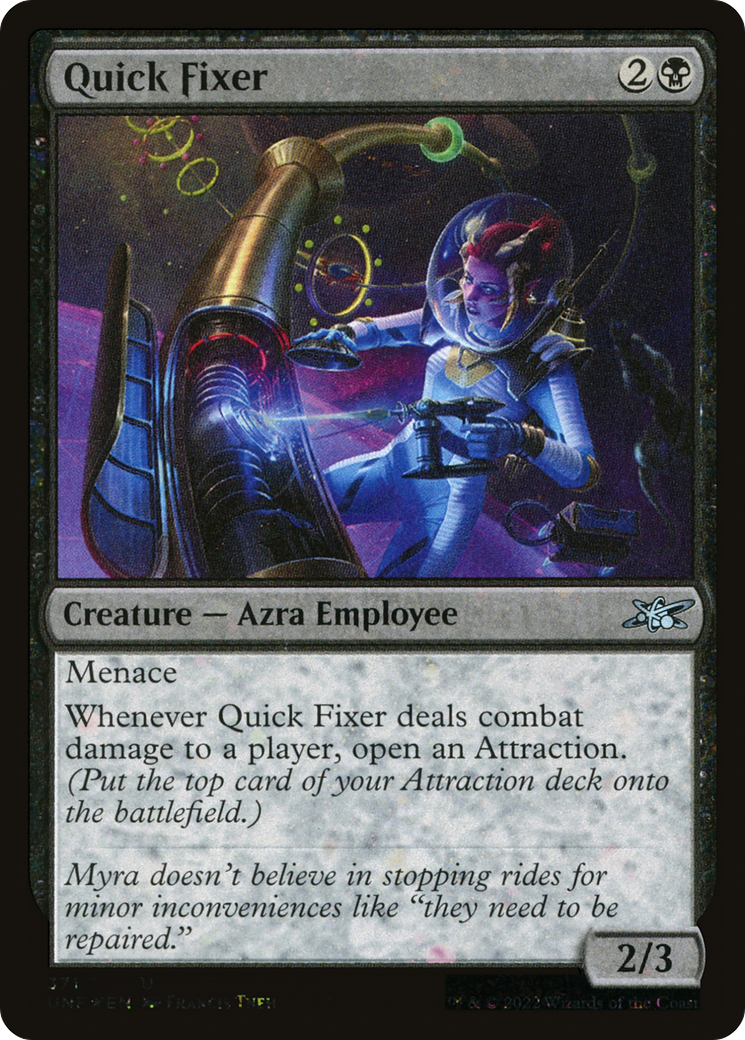 Image of Quick Fixer (Galaxy Foil) [Unfinity]