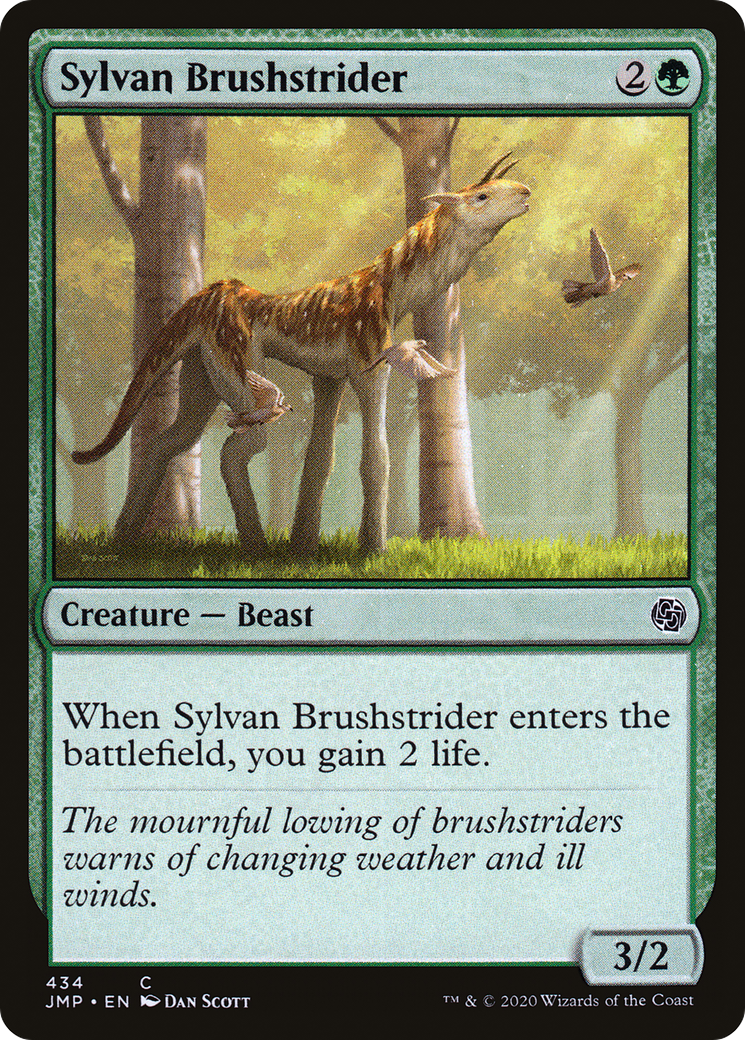 Image of Sylvan Brushstrider [Jumpstart]